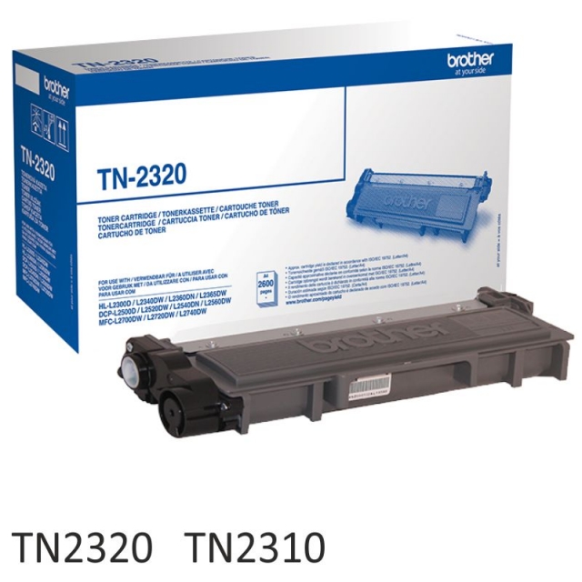 Comprar Toner Brother TN2320, TN2310 Alta Capacidad