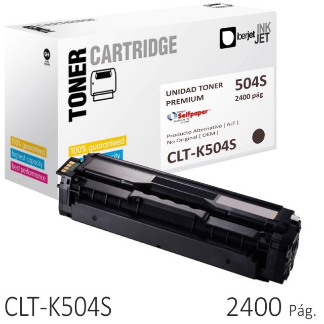 Comprar Toner Compatible Samsung CLT-K504S Negro 2400 Pgs