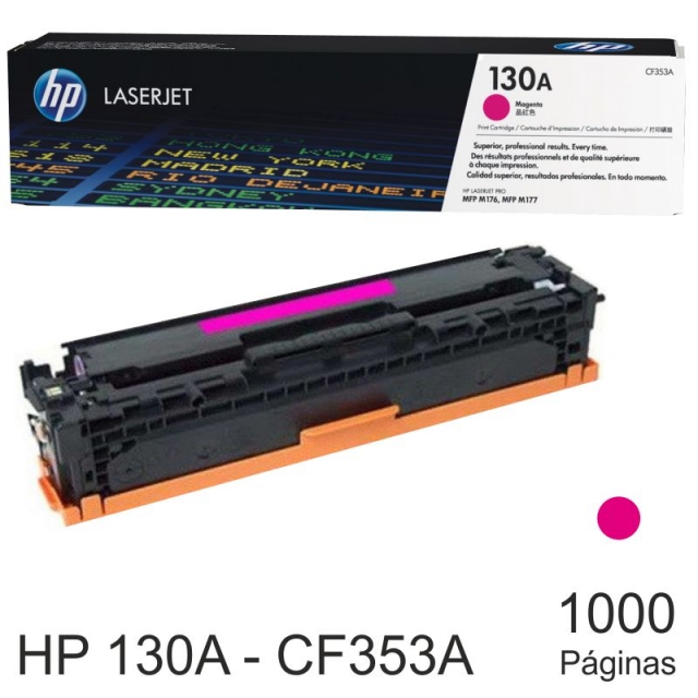 Comprar Toner HP 130A CF353A Magenta