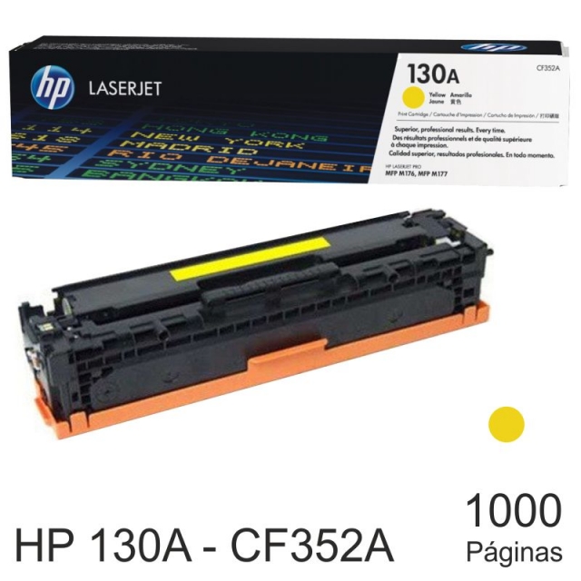 Comprar Toner Original HP 130A CF352A Amarillo
