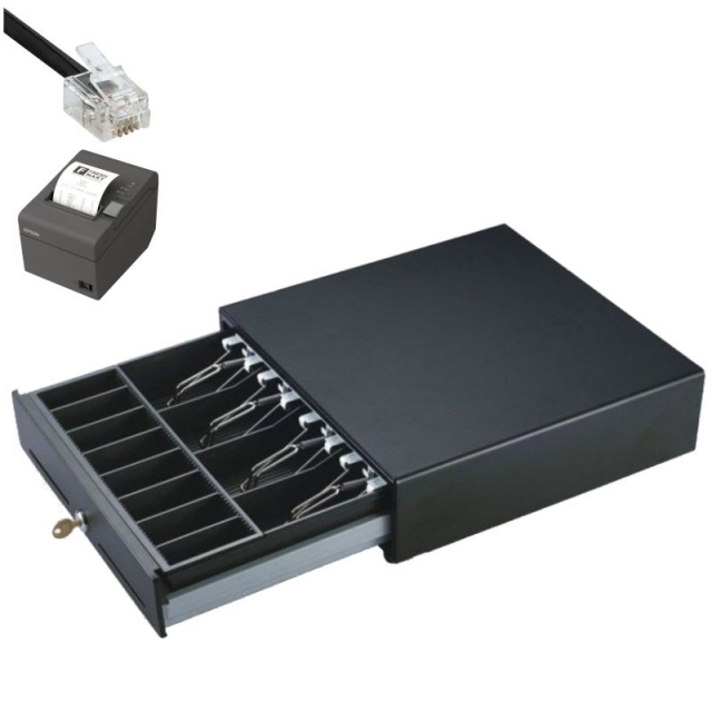 Comprar Cajón TPV para billetes y monedas HS-330, 33 cms