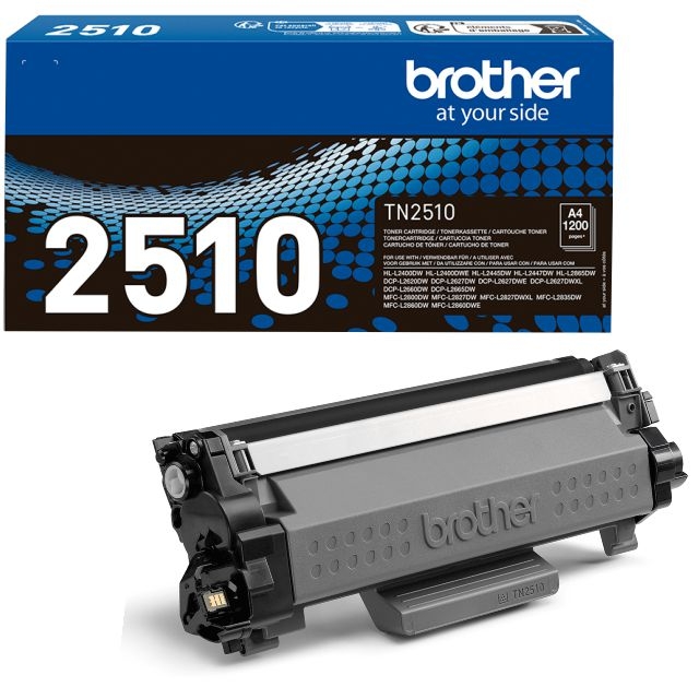 Comprar Brother TN2510 Tóner MFC2860dwe L2660dwe L2400dwe 1200 págs