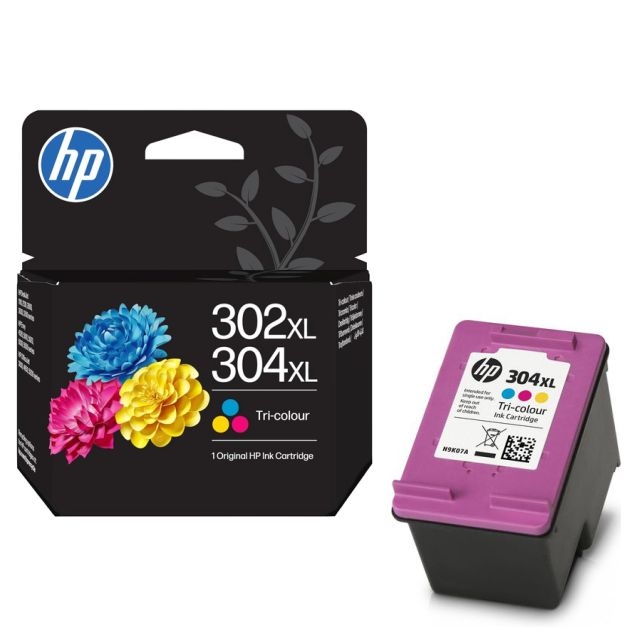 Comprar Cartucho HP 304XL - 302XL Tricolor alta capacidad deskjet