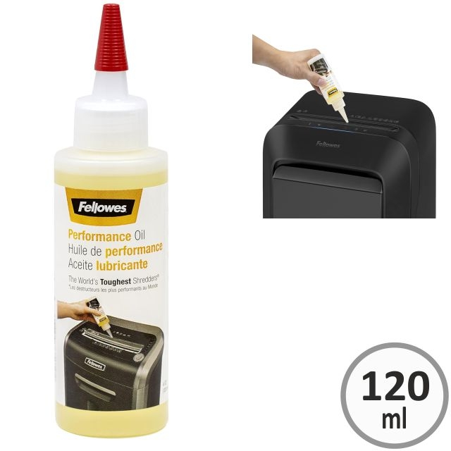 aceite lubricante cuchillas destructoras fellowes