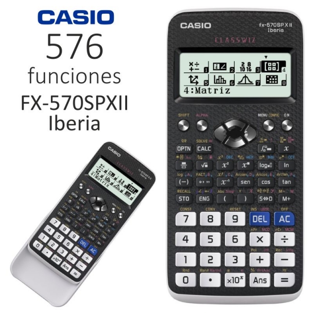 Húmedo estación de televisión Deshonestidad Casio FX-570 SPXII Iberia, Calculadora cientifica, Selfpaper.com.