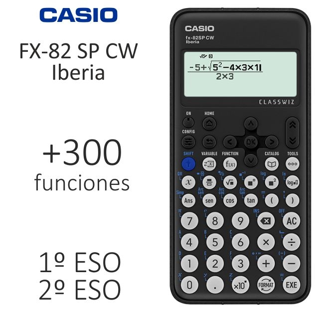 calculadora cientifica casio fx 82sp-cw iberia