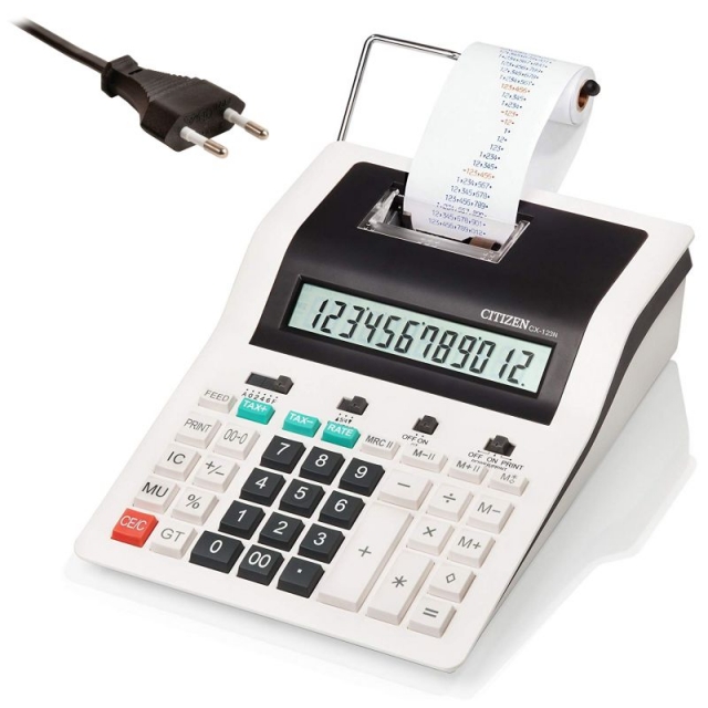 Comprar Calculadora impresora rollo papel Citizen CX-123N