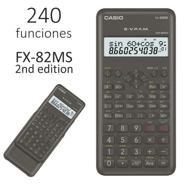 Comprar Casio FX-82MS 2nd Edition, Calculadora Cientifica, económica