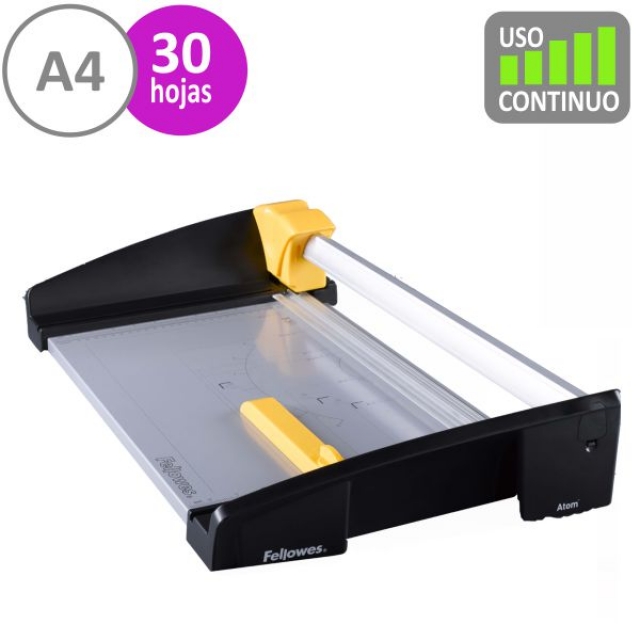 Comprar Cizalla de rodillo, Fellowes Atom A4, 30 hojas, profesional