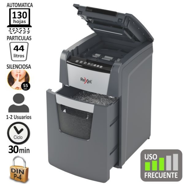 Comprar Rexel Optimum Auto+ 130X, Destructora automatica