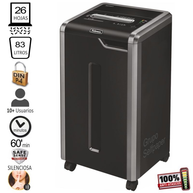 Comprar Destructora Fellowes 325Ci 24h Particulas Uso continuo