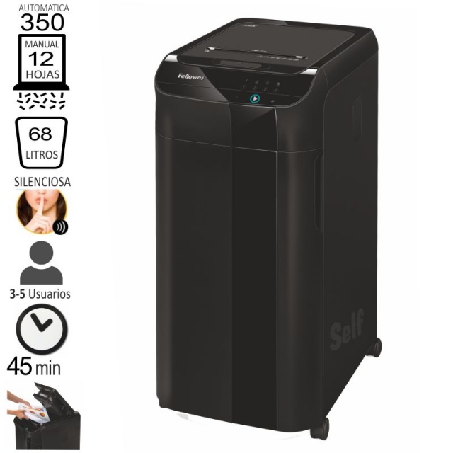 Comprar Destructora Fellowes Automax 350C Automatica