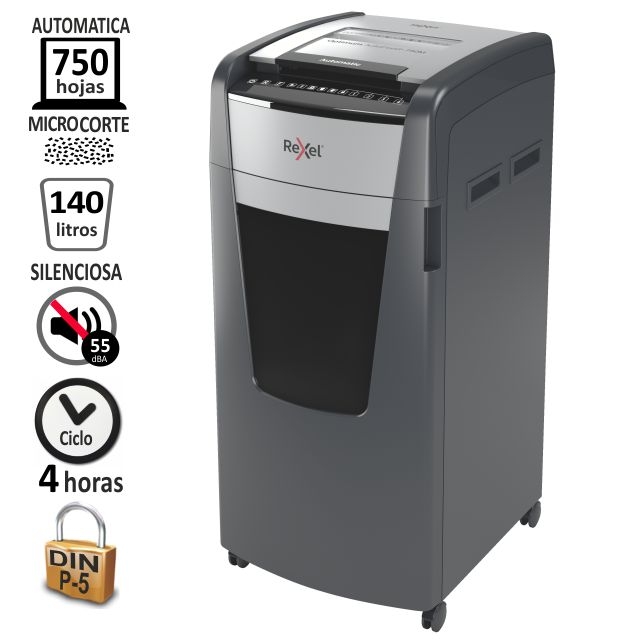 Comprar Destructora Rexel Optimum Auto+750M Automatica, microcorte