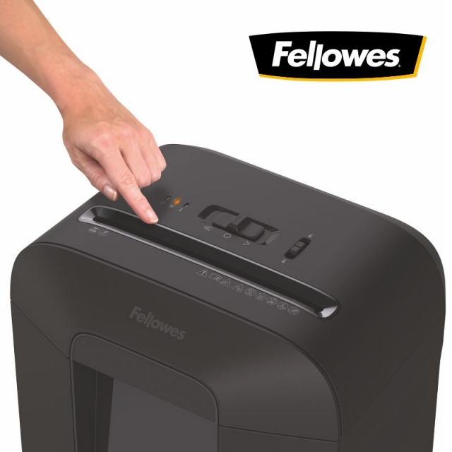 detalle fellowes lx85 trituradora de papel