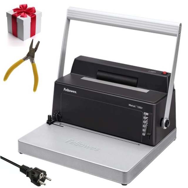 Comprar Encuadernadora Espiral Fellowes Metal 100 R Insert.electrico