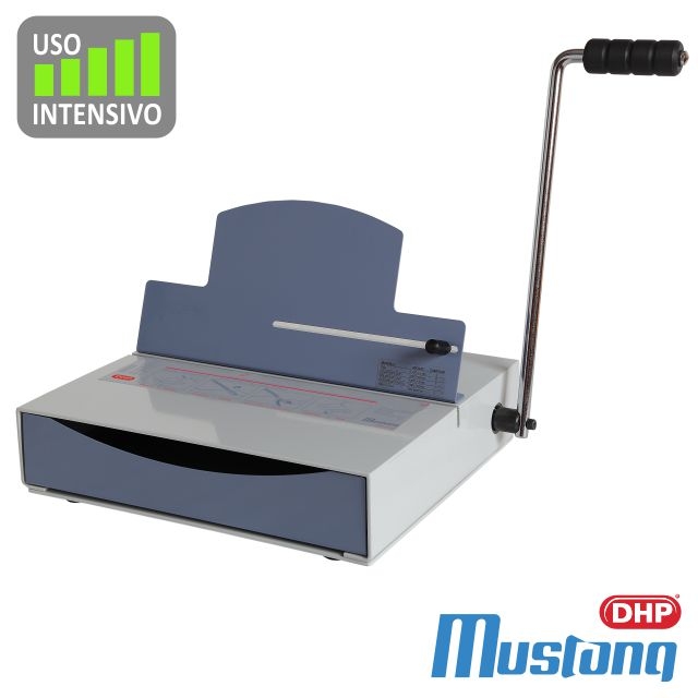 Comprar Encuadernadora espiral Mustang 51, profesional, 20 hojas