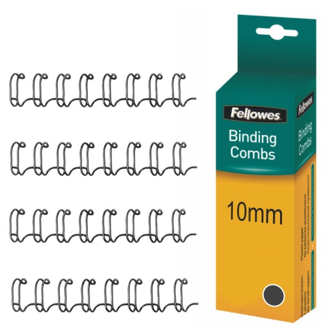 Comprar Espirales Wires dobles 10mm para encuadernar hasta 80 hojas