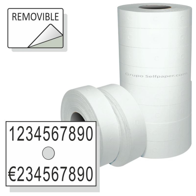 Comprar Etiqueta etiquetadora precios Q-Connect 2 Lineas 16x23mm