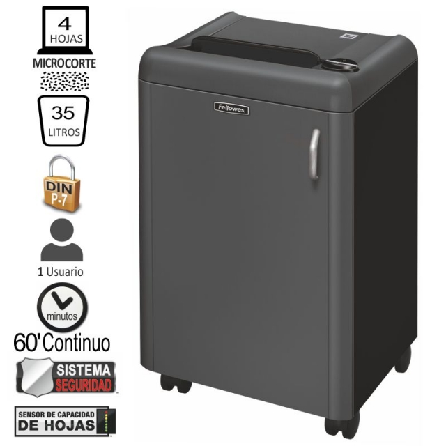 Comprar Fellowes 1050HS Destructora Microcorte P-7 Alta seguridad
