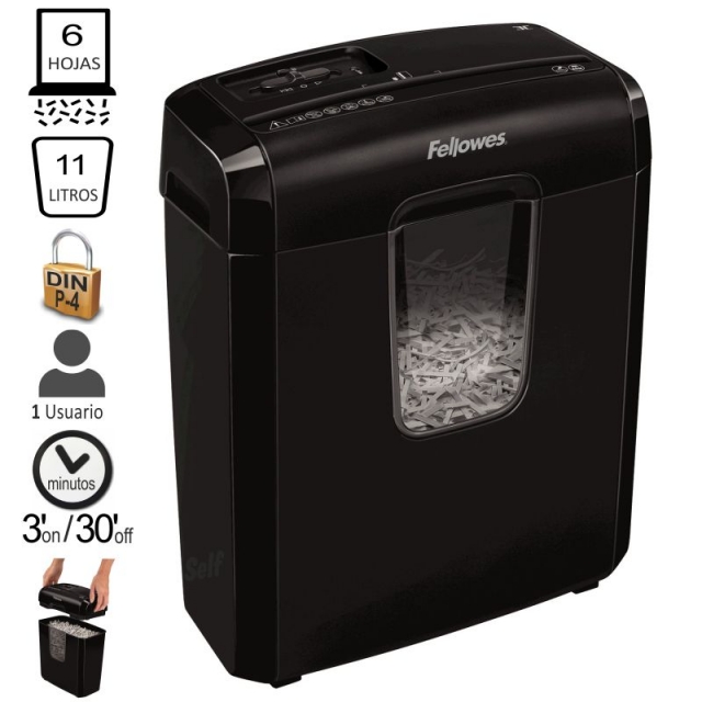 fellowes 3c destructora de papel p 4 economica