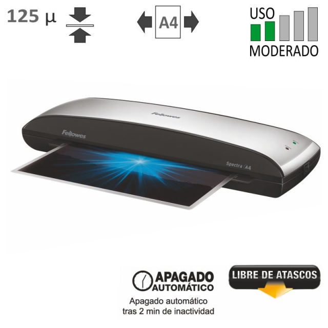 fellowes spectra a4 maquina plastificadora 5737801