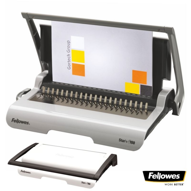 fellowes star 150 encuadernadora canutillo