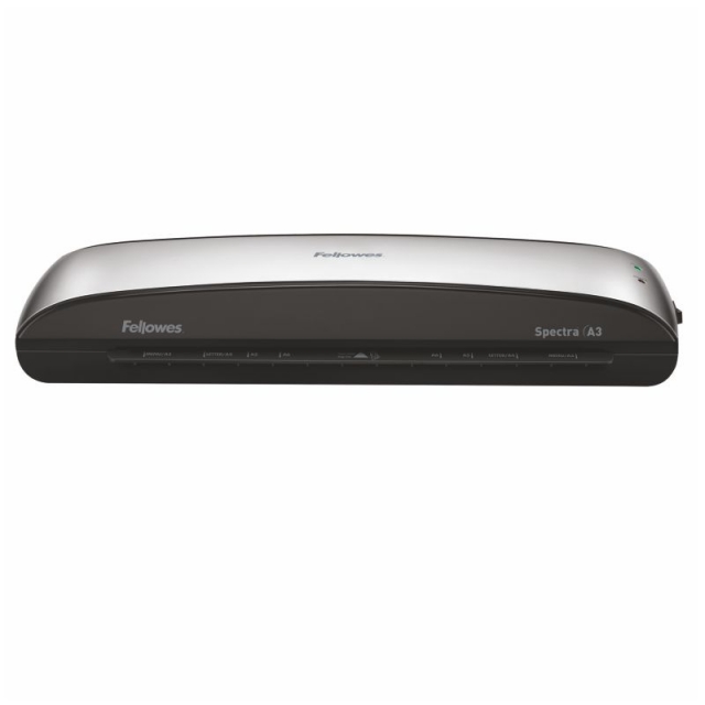 frontal maquina plastificadora fellowes spectra a3