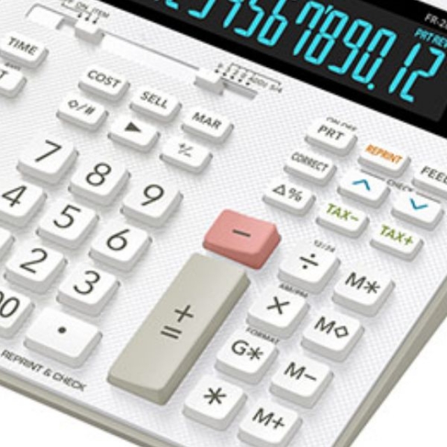 funciones teclado casio fr2650rc calculadora