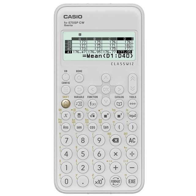 Casio FX-570SPCW-WE-W-ET 155200  4549526615689