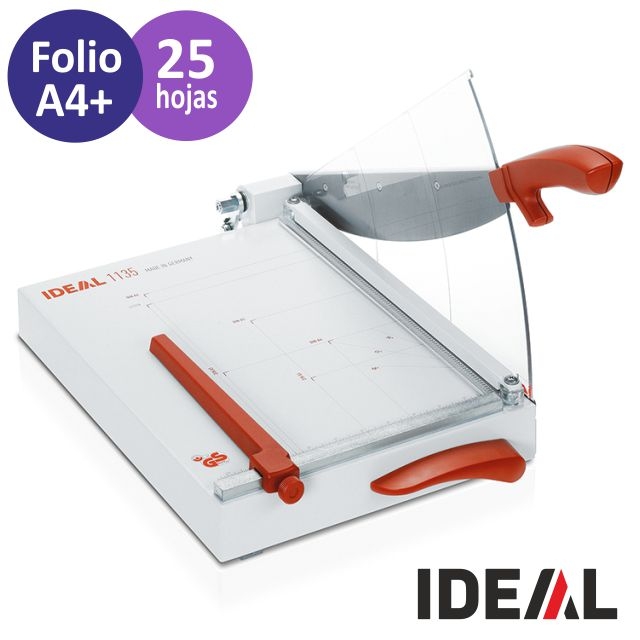 Comprar Guillotina de palanca Ideal 1135, A4+ Profesional. 25 H