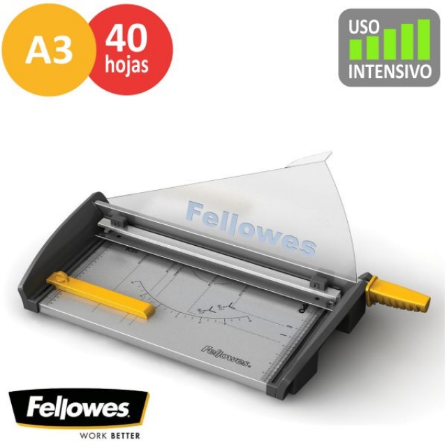 gullotina palanca fellowes plasma din a4 40 hojas