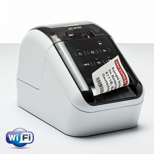 Comprar Impresora Etiquetas Brother QL-810W Wifi rojo / negro