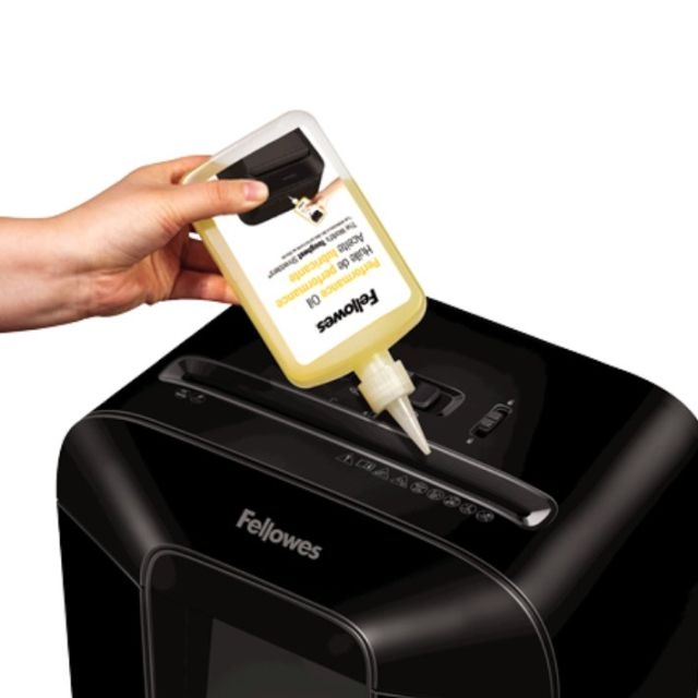 lubricar cuchillas destructoras fellowes