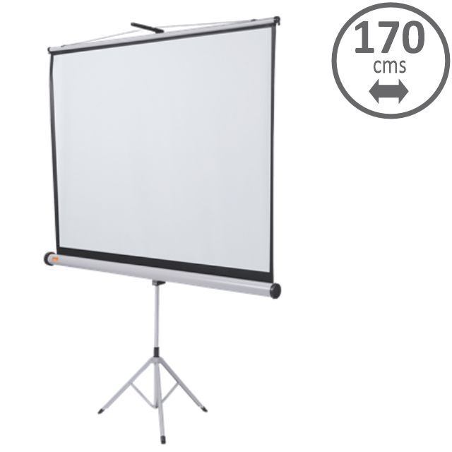 Comprar Pantalla proyeccion con patas blanco mate Nobo 1700x1275 mm