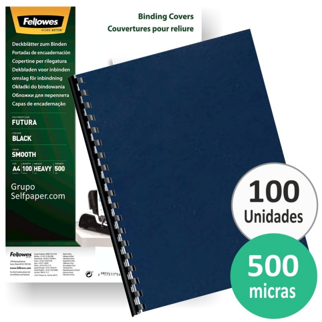 Comprar Portadas, tapas Plakene, plástico polipropileno azul opaco