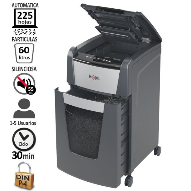 Comprar Rexel Optimum Auto+ 225X destructora automática de oficina