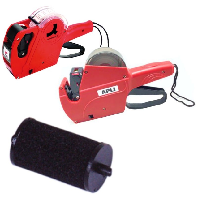 Comprar Rodillo entintador etiquetadora APLI Q-connect 1 linea 20mm