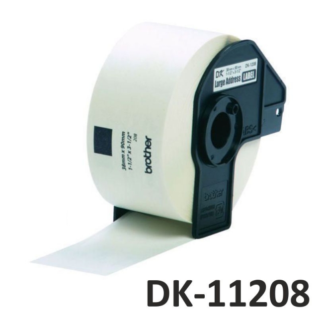 rollo etiquetas termicas brother dk 11208