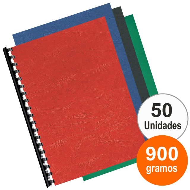 Comprar Tapas encuadernar extra duras cartón gofrado piel negro