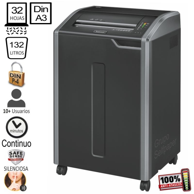 Comprar Fellowes 485Ci Destructora de papel Din A3, doble folio