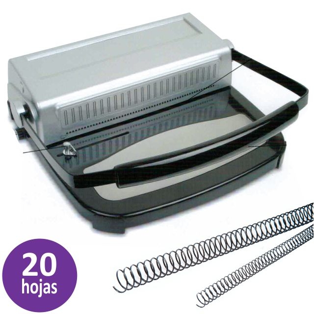 yosan 64u encuadernadora espiral metal 3036pe64u