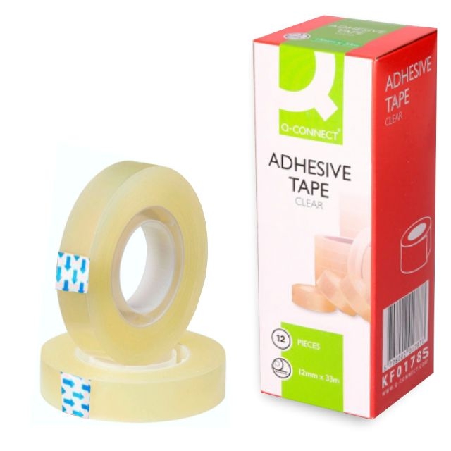 8 rollos de cinta de celo Scotch Cinta Adhesiva Transparente - 19mm x 33m