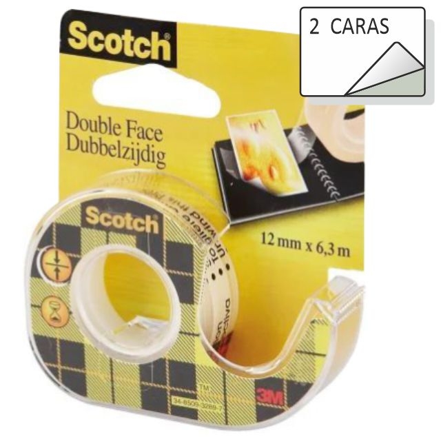 Comprar Cinta adhesiva Celo dos caras Scotch, doble cara