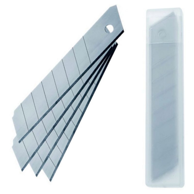 Comprar Cuchillas de recambio para cuter 18 mm tubo con 12 hojas