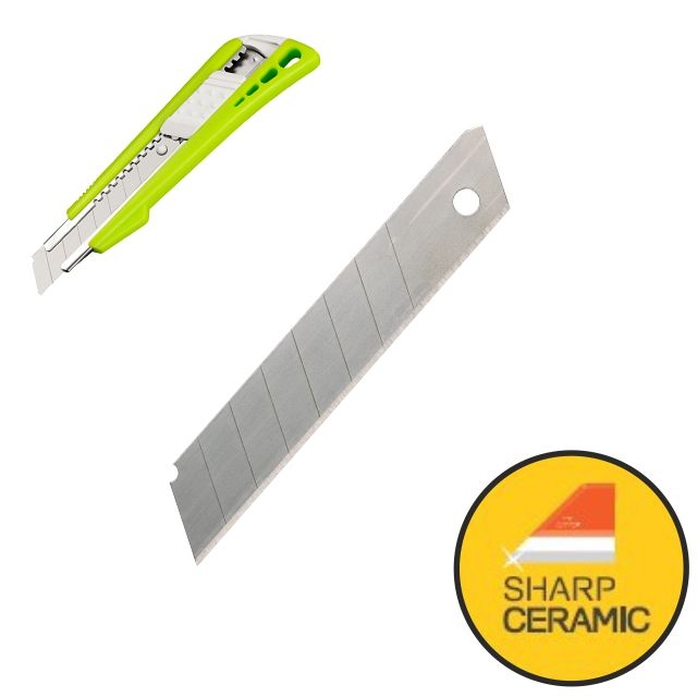 Comprar Pack 5 hojas, cuchillas repuesto cuter Ceramico Q-connnect