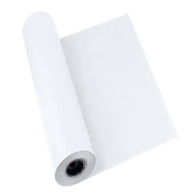 papel continuo blanco embalar bobina 1 metro