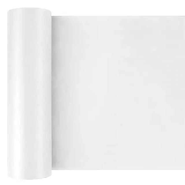 rollo de papel continuo industrial blanco