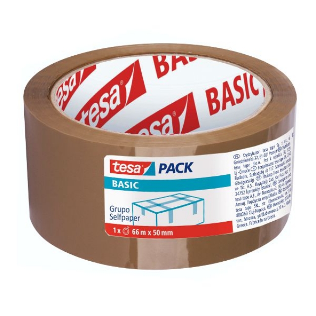 tesa 58571 cinta adhesiva embalar basic marron