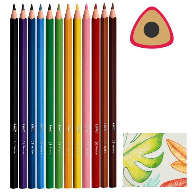 bic 9505272 intensity up lapices de colorear