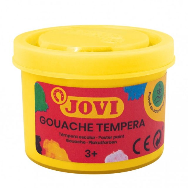 bote tempera jovi 35ml amarillo limon 50302